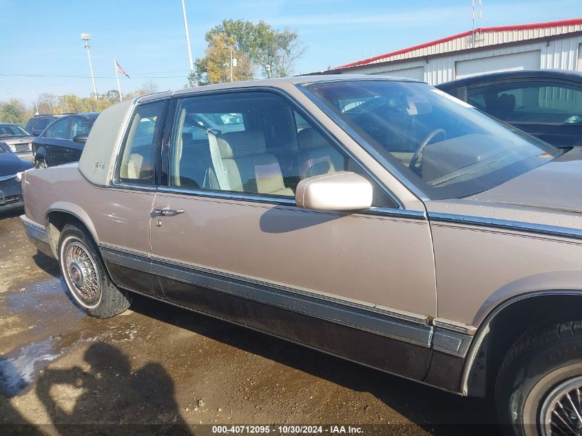 1988 Cadillac Eldorado VIN: 1G6EL1152JU622836 Lot: 40712095