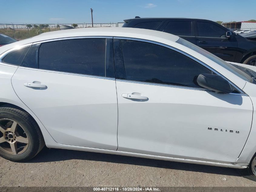 2017 Chevrolet Malibu Ls VIN: 1G1ZB5ST0HF285502 Lot: 40712116