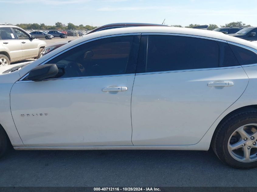 2017 Chevrolet Malibu Ls VIN: 1G1ZB5ST0HF285502 Lot: 40712116