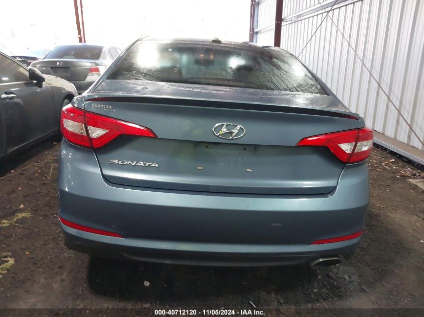 2015 Hyundai Sonata Se VIN: 5NPE24AF2FH186243 Lot: 40712120