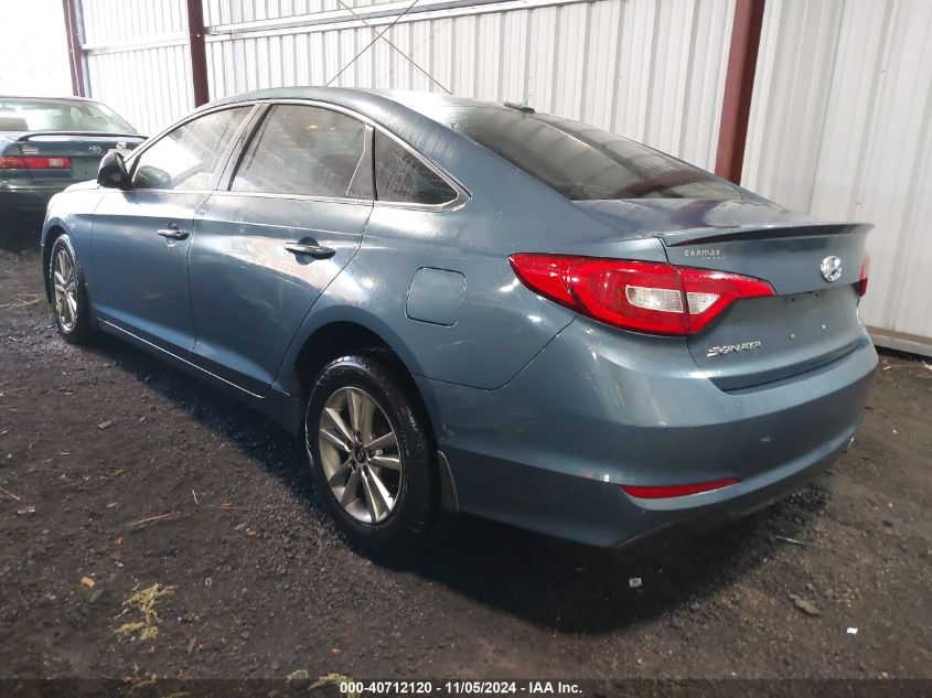 2015 Hyundai Sonata Se VIN: 5NPE24AF2FH186243 Lot: 40712120