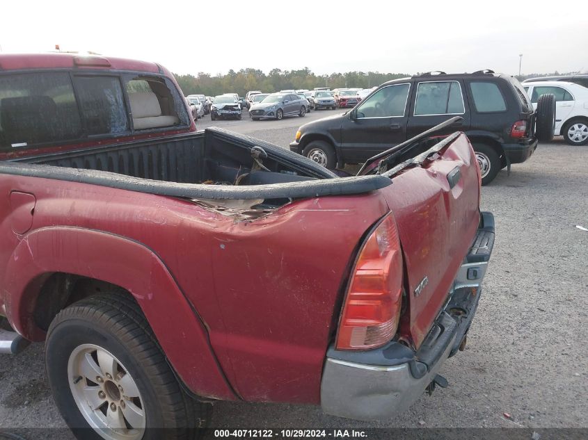 2005 Toyota Tacoma Prerunner V6 VIN: 5TEKU72N35Z012259 Lot: 40712122