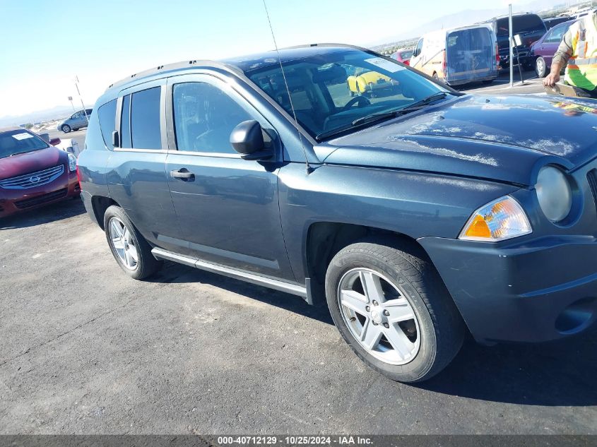 2007 Jeep Compass Sport VIN: 1J8FT47W17D190373 Lot: 40712129