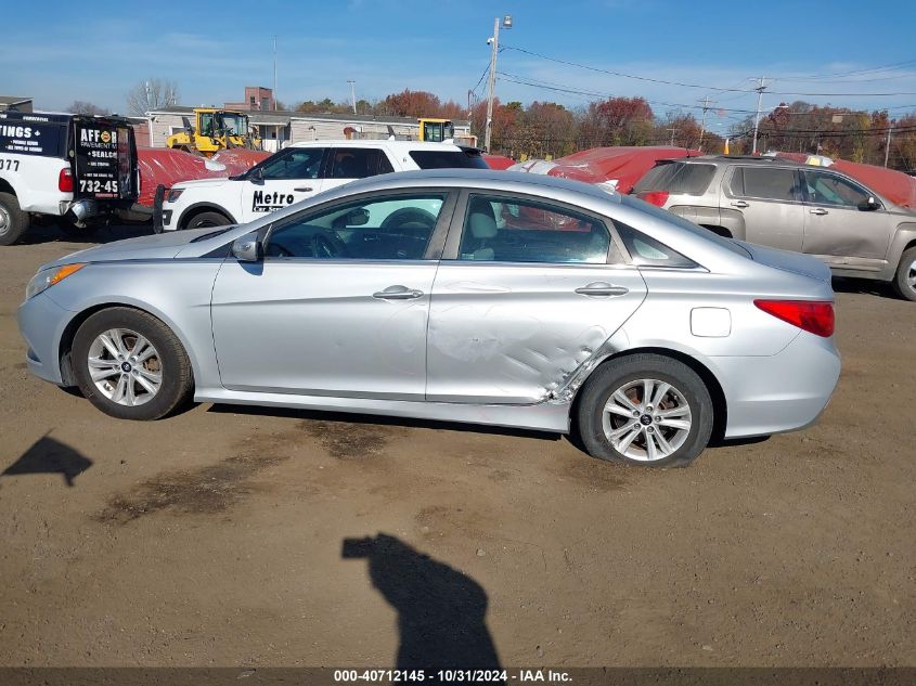 2014 HYUNDAI SONATA GLS - 5NPEB4AC7EH817671