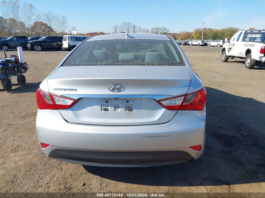 2014 Hyundai Sonata Gls VIN: 5NPEB4AC7EH817671 Lot: 40712145