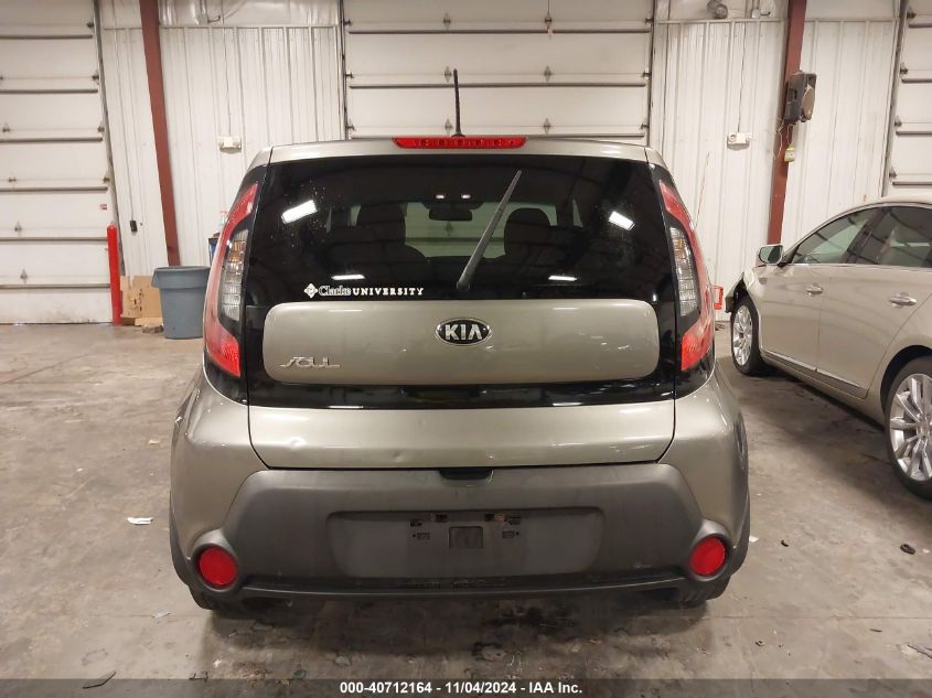 2014 Kia Soul Base VIN: KNDJN2A22E7004289 Lot: 40712164