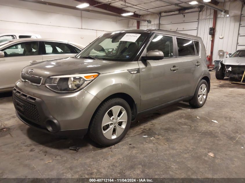 VIN KNDJN2A22E7004289 2014 KIA SOUL no.2