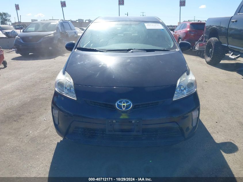 2015 Toyota Prius Two VIN: JTDKN3DU8F0466096 Lot: 40712171