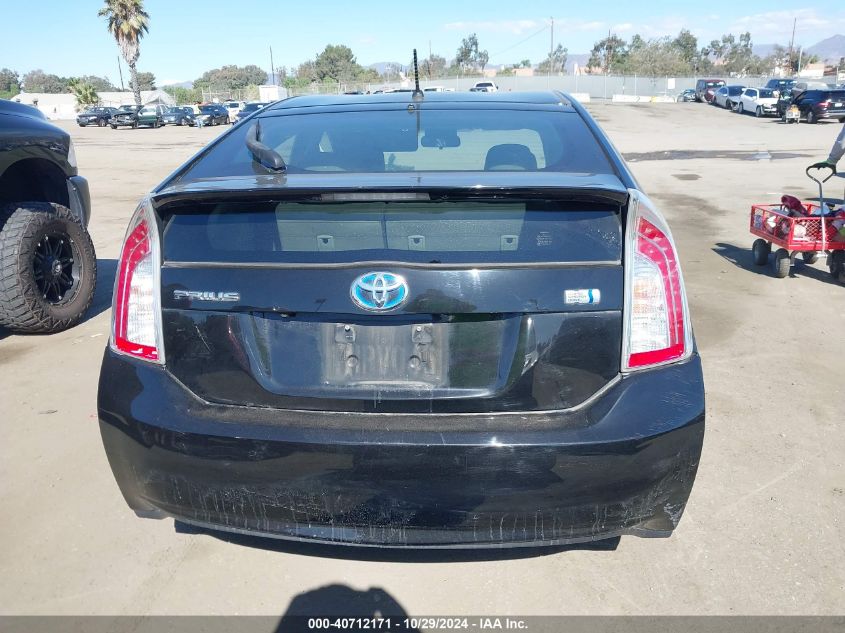 2015 Toyota Prius Two VIN: JTDKN3DU8F0466096 Lot: 40712171