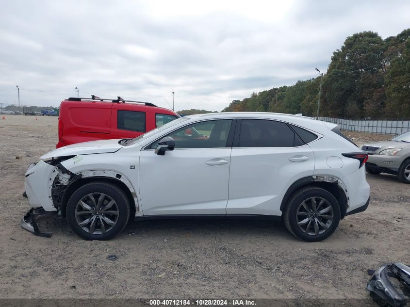 2016 Lexus Nx 200T F Sport VIN: JTJYARBZ2G2047168 Lot: 40712184