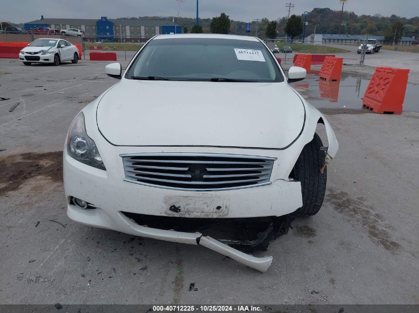 2013 Infiniti G37X VIN: JN1CV6EL7DM981272 Lot: 40712225