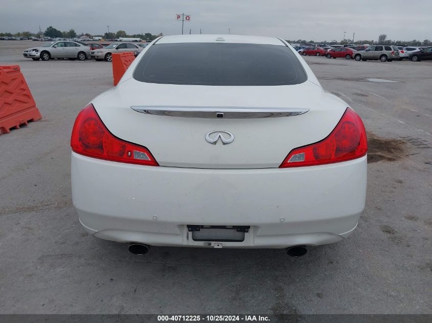 2013 Infiniti G37X VIN: JN1CV6EL7DM981272 Lot: 40712225