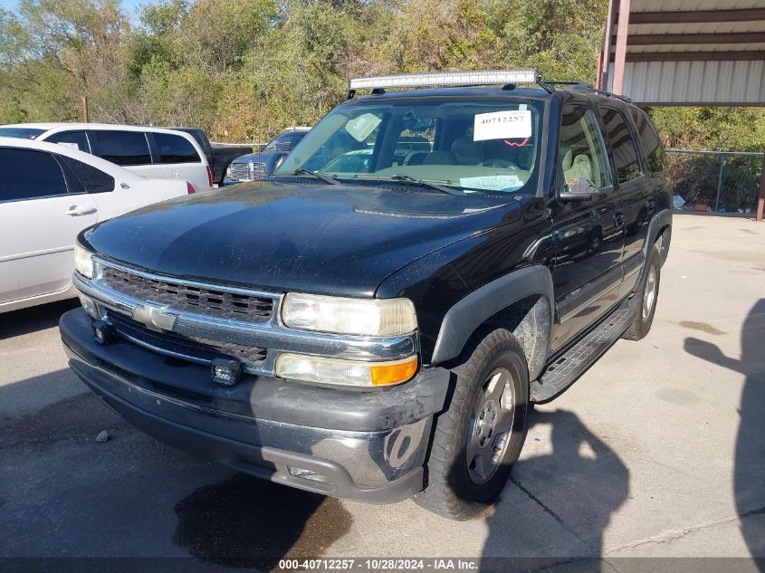 2005 Chevrolet Tahoe Lt VIN: 1GNEC13TX5R177786 Lot: 40712257