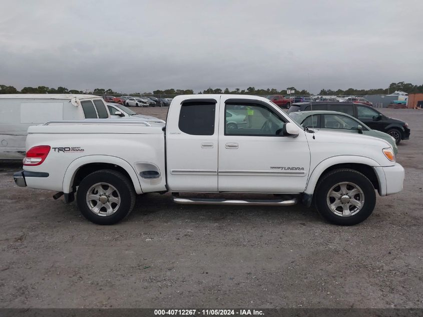 2006 Toyota Tundra Limited V8 VIN: 5TBRT381X6S476512 Lot: 40712267