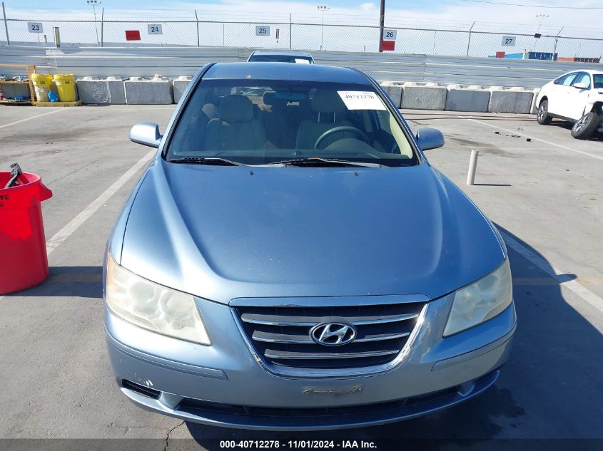 2009 Hyundai Sonata Gls VIN: 5NPET46C89H566753 Lot: 40712278