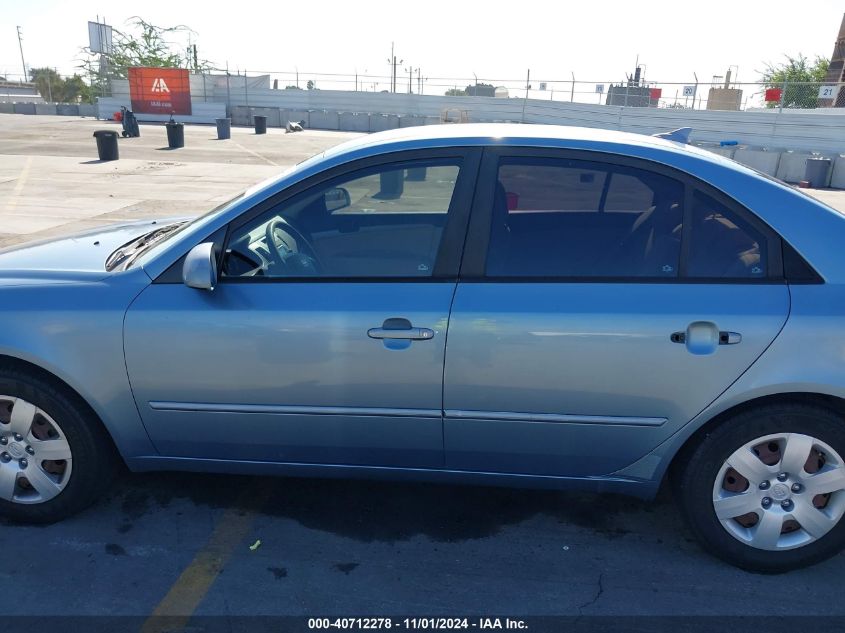 2009 Hyundai Sonata Gls VIN: 5NPET46C89H566753 Lot: 40712278