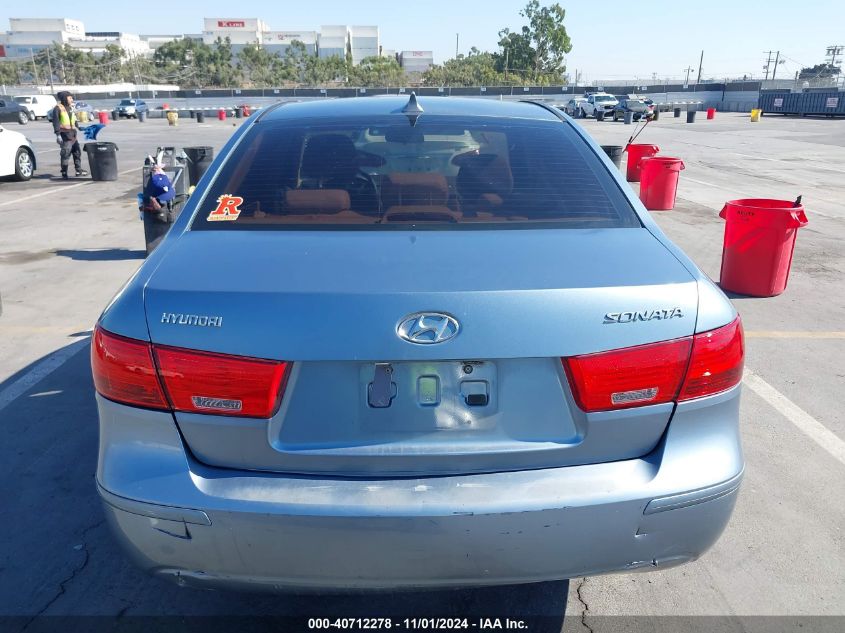 2009 Hyundai Sonata Gls VIN: 5NPET46C89H566753 Lot: 40712278