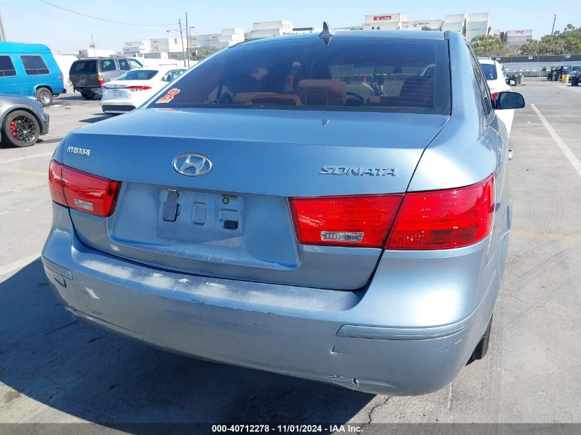 2009 Hyundai Sonata Gls VIN: 5NPET46C89H566753 Lot: 40712278