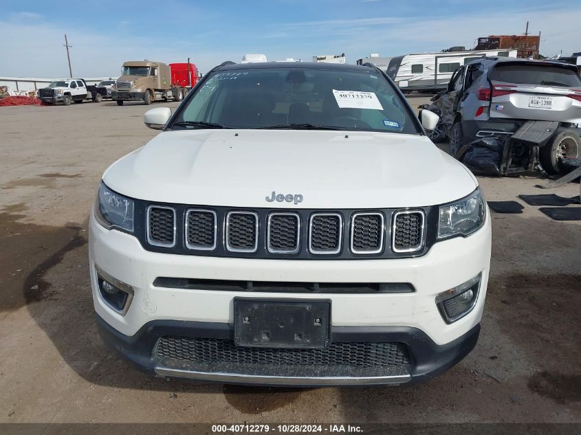 2019 Jeep Compass Limited Fwd VIN: 3C4NJCCB2KT755559 Lot: 40712279