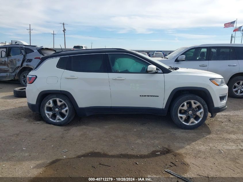 2019 Jeep Compass Limited Fwd VIN: 3C4NJCCB2KT755559 Lot: 40712279