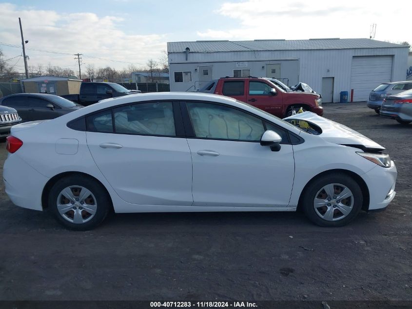 2017 Chevrolet Cruze Ls Auto VIN: 1G1BC5SM7H7116613 Lot: 40712283