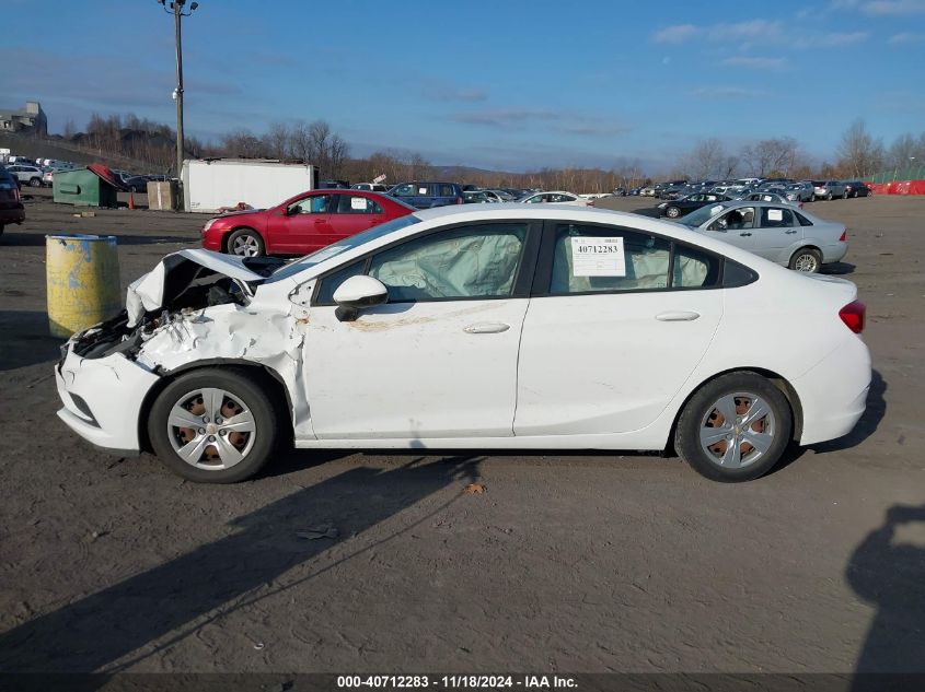 2017 Chevrolet Cruze Ls Auto VIN: 1G1BC5SM7H7116613 Lot: 40712283