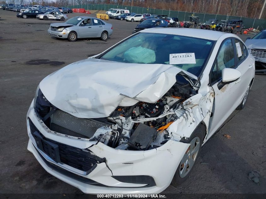 2017 Chevrolet Cruze Ls Auto VIN: 1G1BC5SM7H7116613 Lot: 40712283