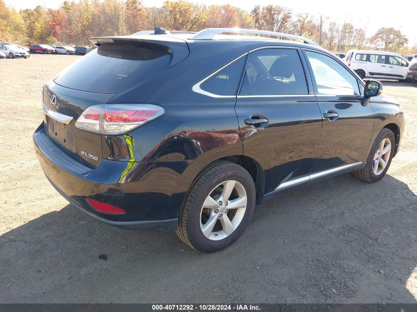 VIN 2T2BK1BA4FC264637 2015 Lexus RX, 350 no.4