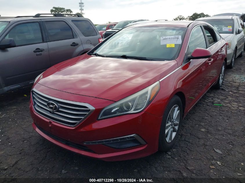 2015 HYUNDAI SONATA SE - 5NPE24AF1FH119794