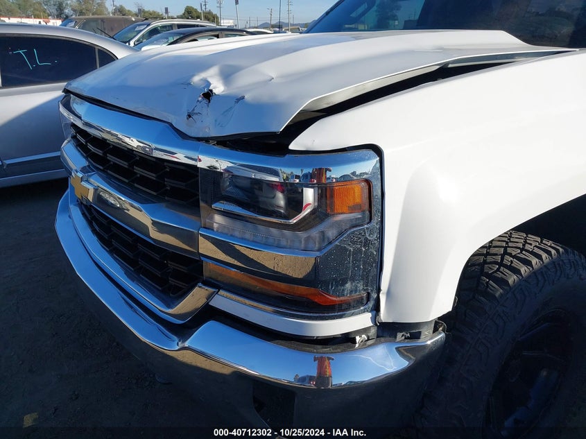 2016 Chevrolet Silverado 1500 Wt VIN: 3GCUKNEC5GG118143 Lot: 40712302