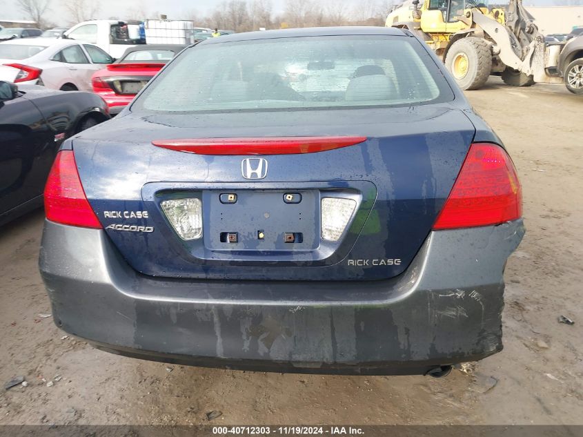 2006 Honda Accord 2.4 Vp VIN: 1HGCM56126A008278 Lot: 40712303