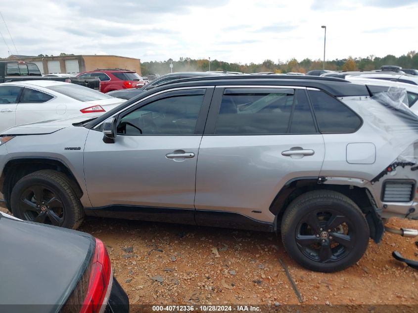 2021 Toyota Rav4 Hybrid Xse VIN: 4T3E6RFV2MU039489 Lot: 40712336