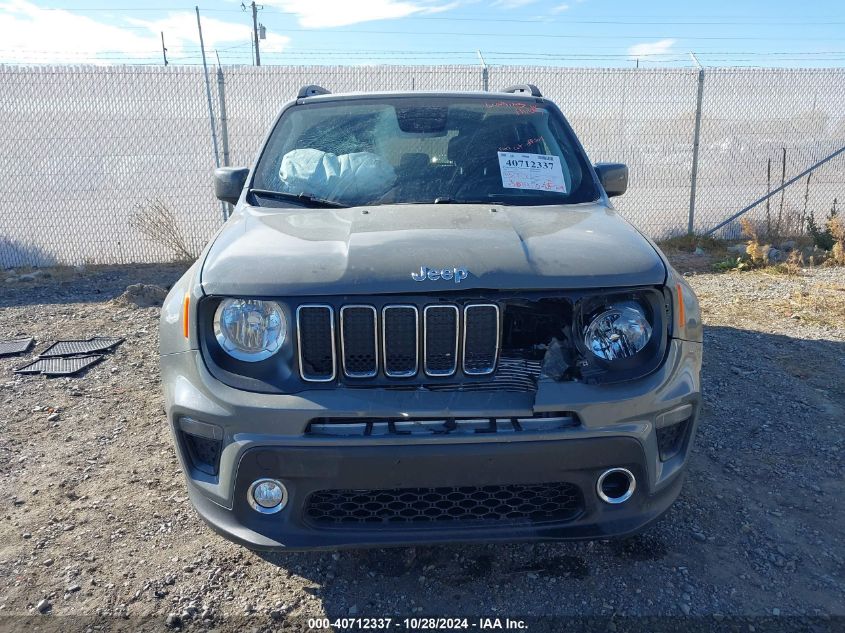 2019 Jeep Renegade Latitude 4X4 VIN: ZACNJBBBXKPK75320 Lot: 40712337