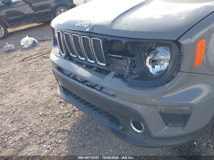 2019 Jeep Renegade Latitude 4X4 VIN: ZACNJBBBXKPK75320 Lot: 40712337