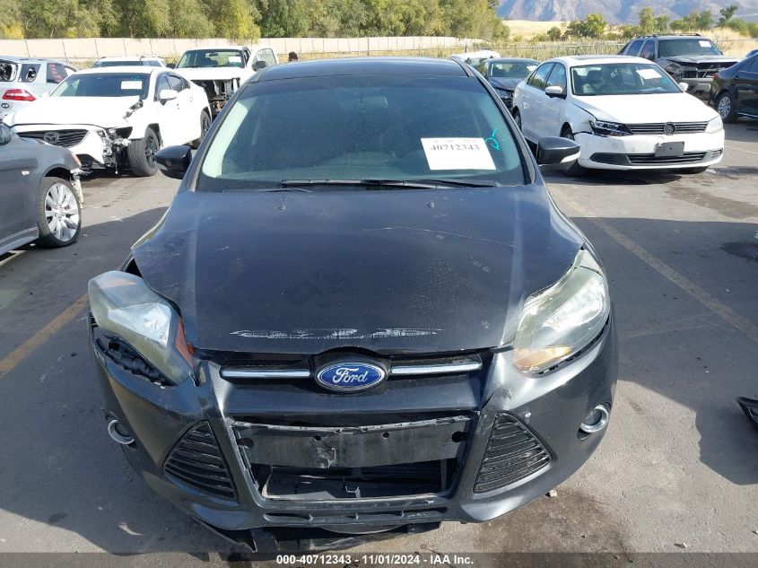 2013 Ford Focus Titanium VIN: 1FADP3J22DL108483 Lot: 40712343