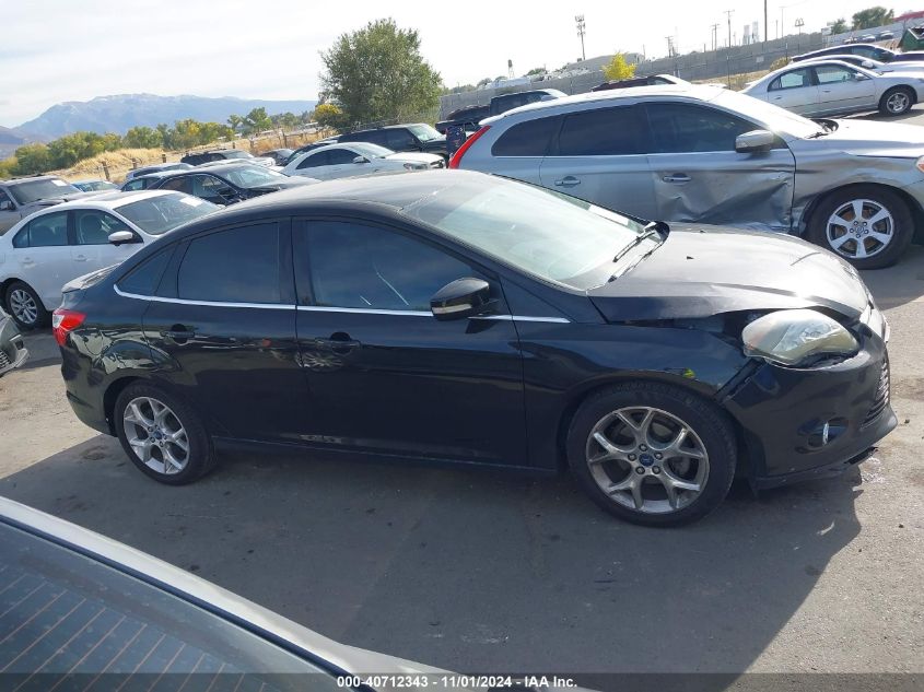 2013 Ford Focus Titanium VIN: 1FADP3J22DL108483 Lot: 40712343