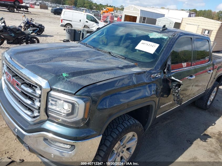 2018 GMC Sierra 1500 Slt VIN: 3GTU2NEC8JG164878 Lot: 40712347