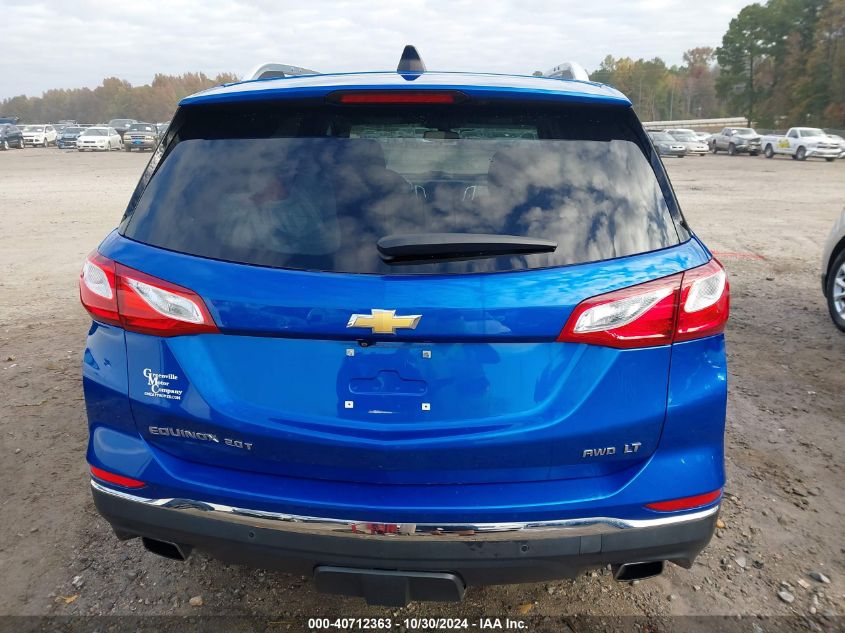 2019 Chevrolet Equinox Lt VIN: 3GNAXVEX3KS523177 Lot: 40712363