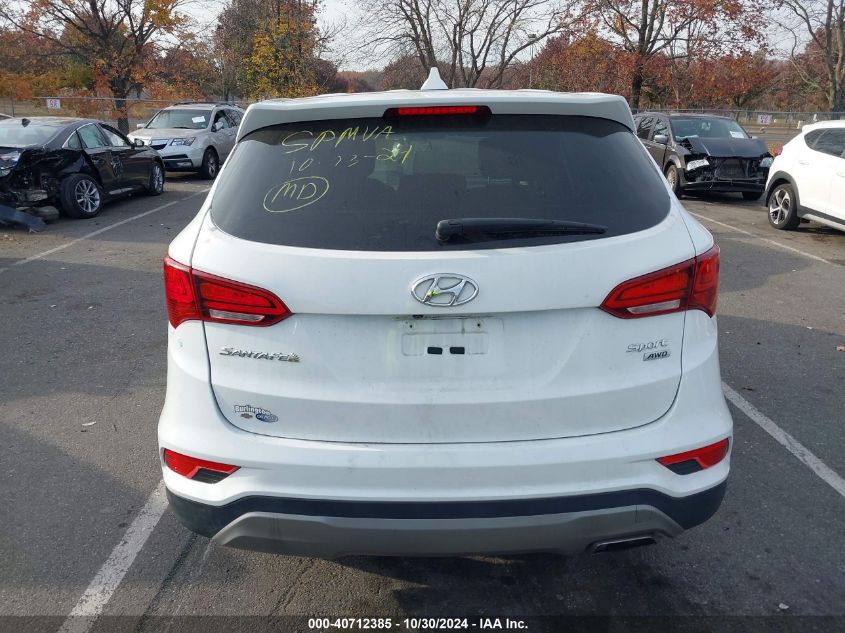 2017 Hyundai Santa Fe Sport 2.4L VIN: 5XYZTDLB4HG403858 Lot: 40712385