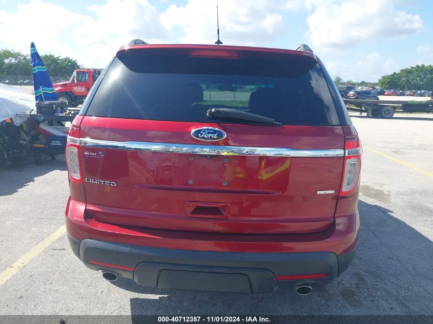 2013 Ford Explorer Limited VIN: 1FM5K8F83DGA79796 Lot: 40712387