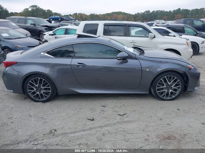 2015 Lexus Rc VIN: JTHHE5BC6F5011104 Lot: 40712396