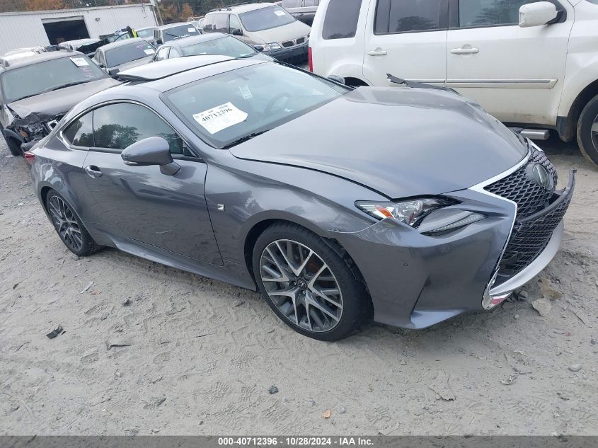 VIN JTHHE5BC6F5011104 2015 LEXUS RC 350 no.1