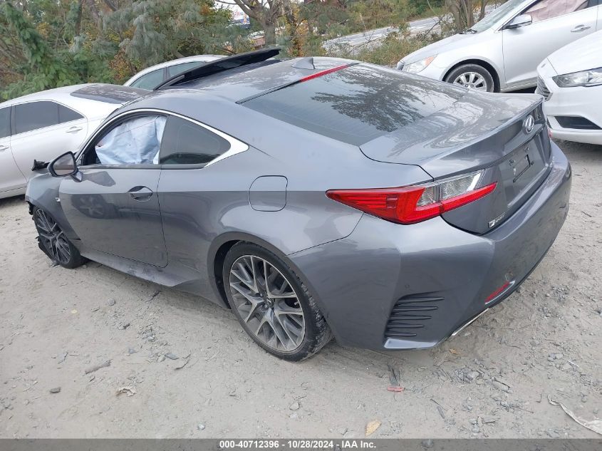 VIN JTHHE5BC6F5011104 2015 LEXUS RC 350 no.3