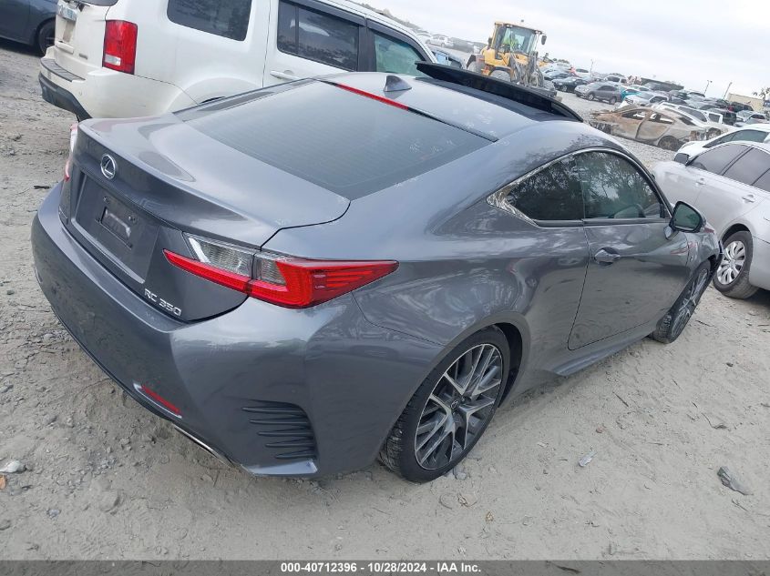 VIN JTHHE5BC6F5011104 2015 LEXUS RC 350 no.4