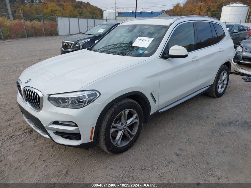 VIN 5UXTR9C57KLR10727 2019 BMW X3 XDRIVE30I