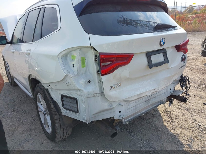 VIN 5UXTR9C57KLR10727 2019 BMW X3 XDRIVE30I