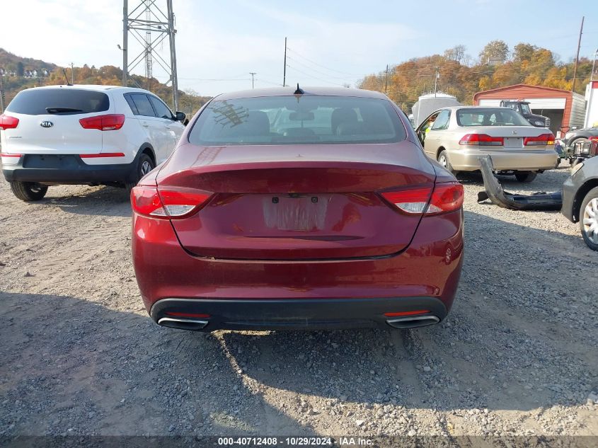 2015 Chrysler 200 S VIN: 1C3CCCDG6FN560425 Lot: 40712408