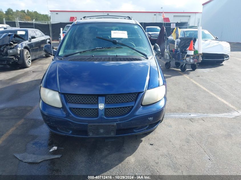 2003 Dodge Grand Caravan Ex VIN: 2D8GP74L63R134529 Lot: 40712416