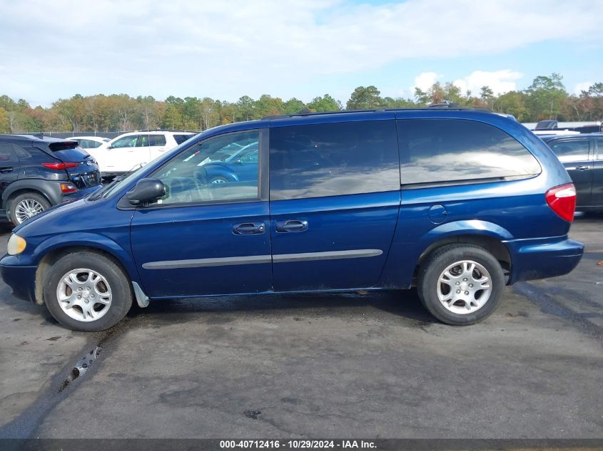 2003 Dodge Grand Caravan Ex VIN: 2D8GP74L63R134529 Lot: 40712416