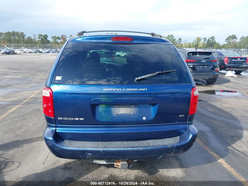 2003 Dodge Grand Caravan Ex VIN: 2D8GP74L63R134529 Lot: 40712416